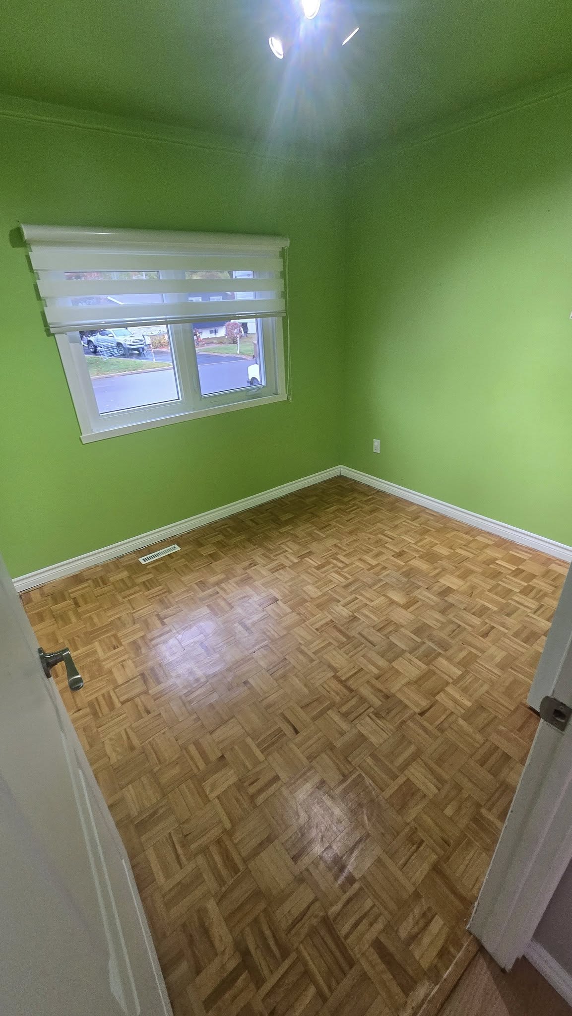 Salon en cours de rénovation