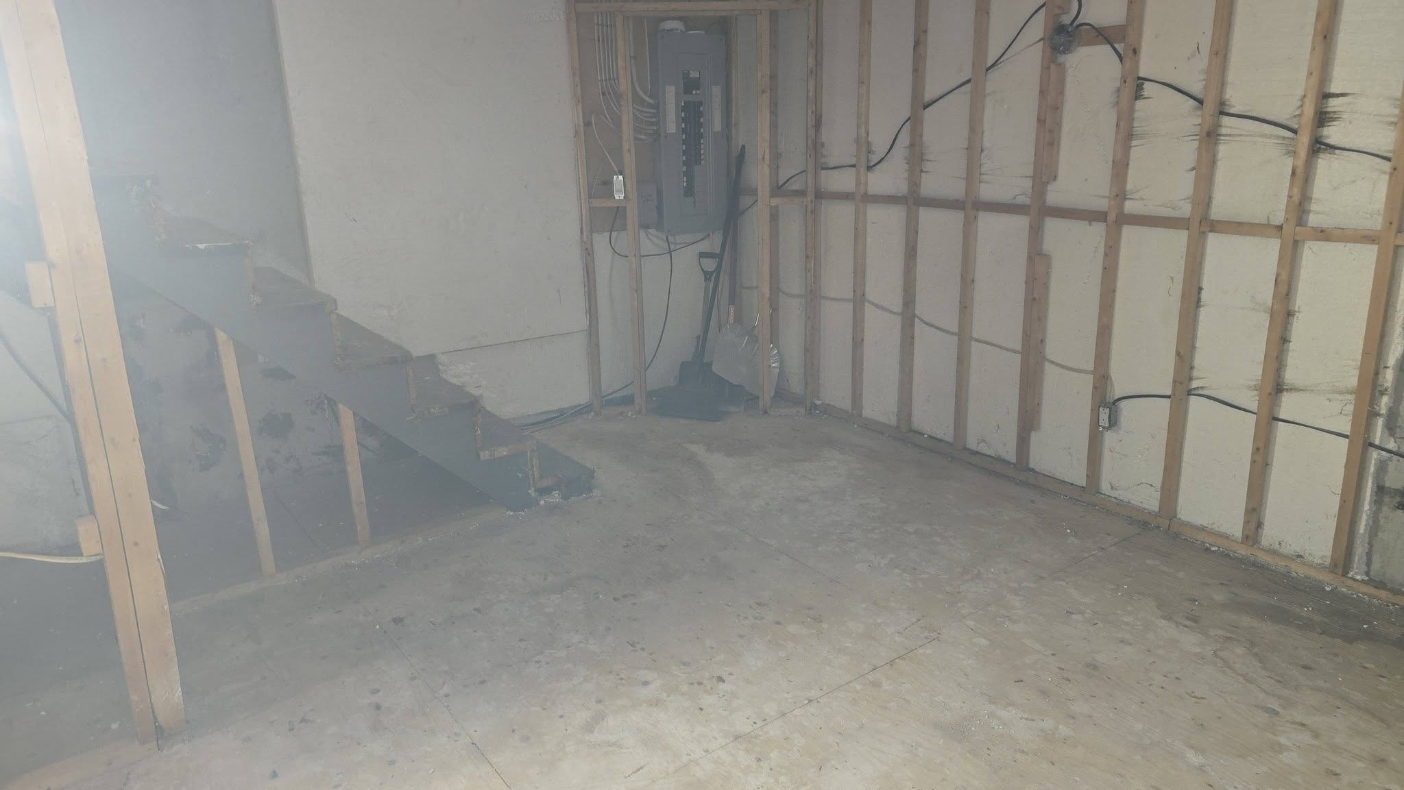 Sous-sol avant travaux